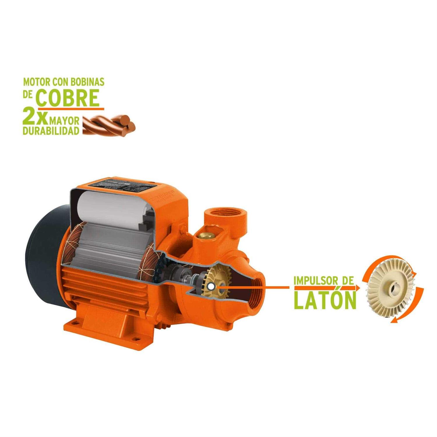 Truper 10068 1/2 HP Peripheral Impeller Water Pump - MT - Mrs Treak