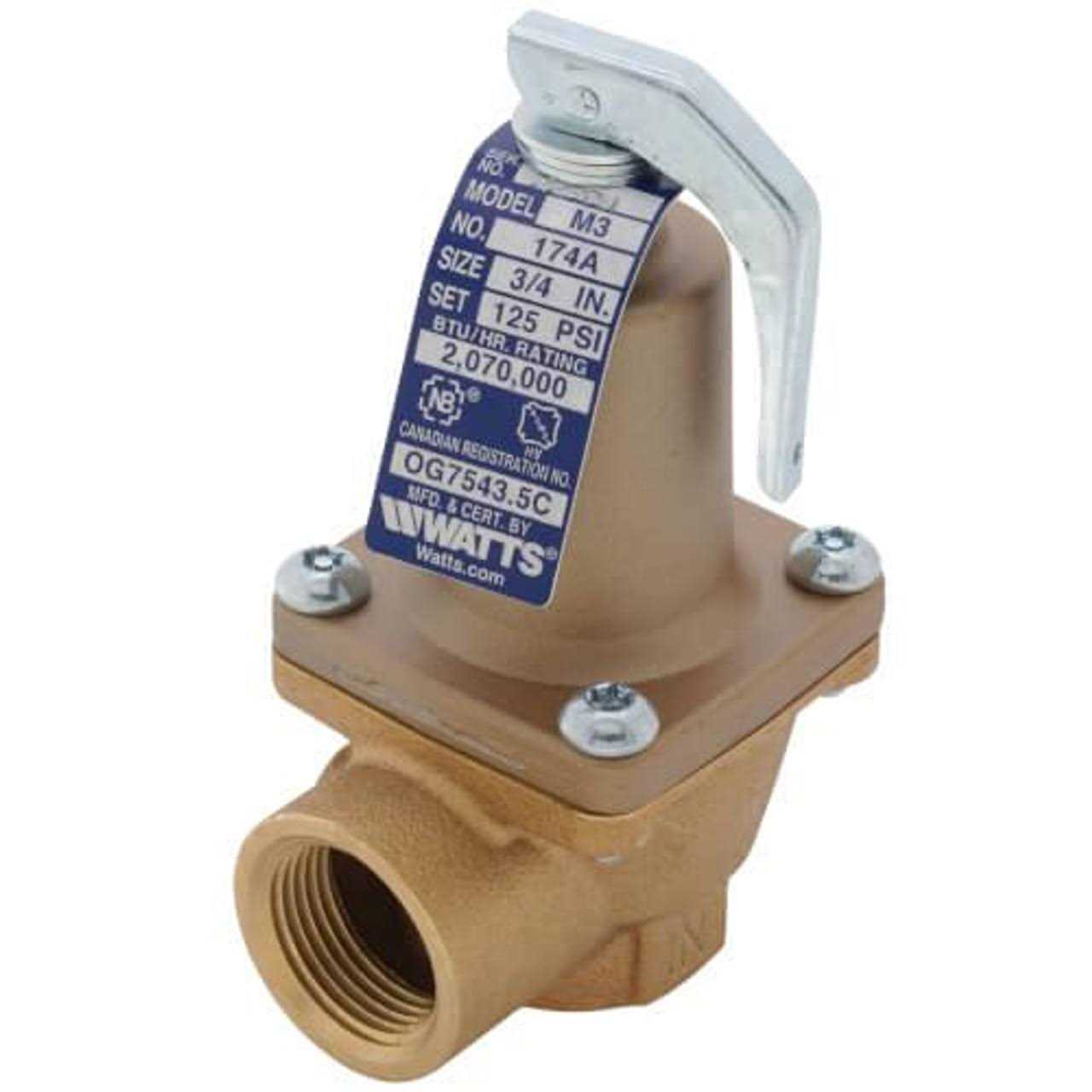 Watts 0274428 Relief Valve - MT - Mrs Treak