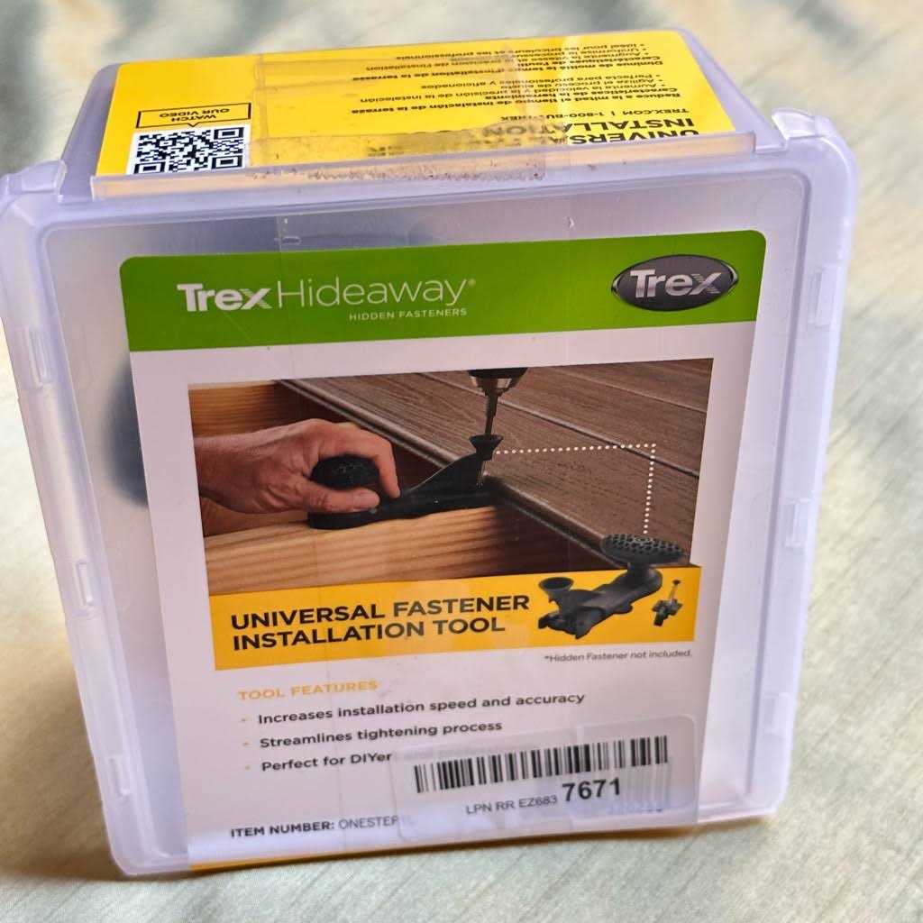 Trex Hideaway Universal Hidden Fasteners - MT - Mrs Treak