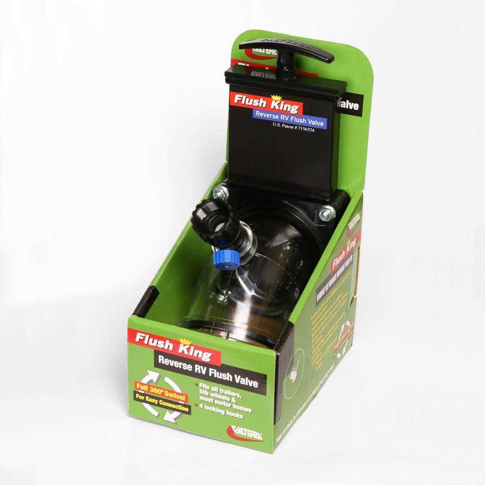 Valterra Flush King Reverse RV Flush Valve F02-4350 - MT - Mrs Treak