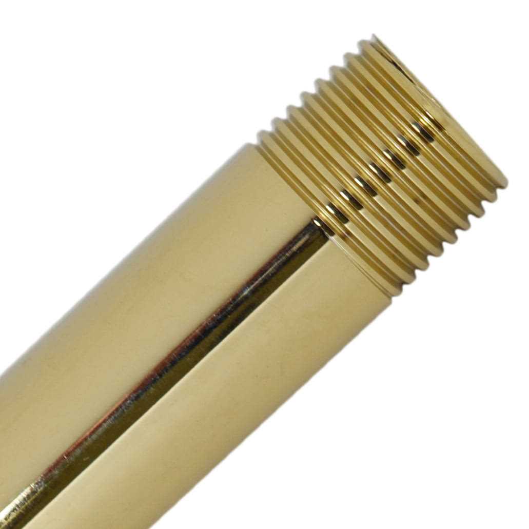 Westbrass 4 inch IPS Brass Pipe Nipple D12104 - MT - Mrs Treak