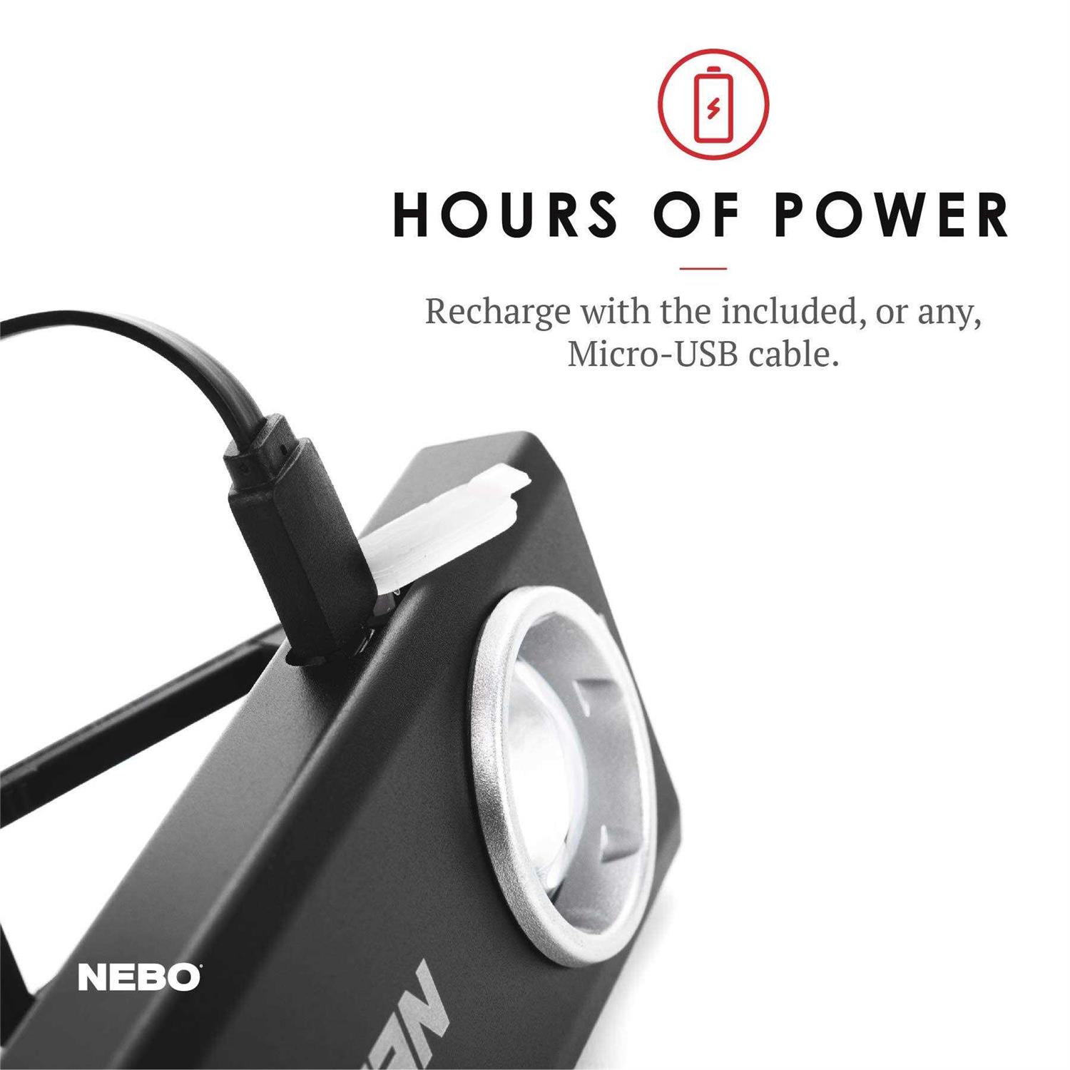 Nebo Slim Mini 250 Lumen Rechargeable Flashlight - MT - Mrs Treak