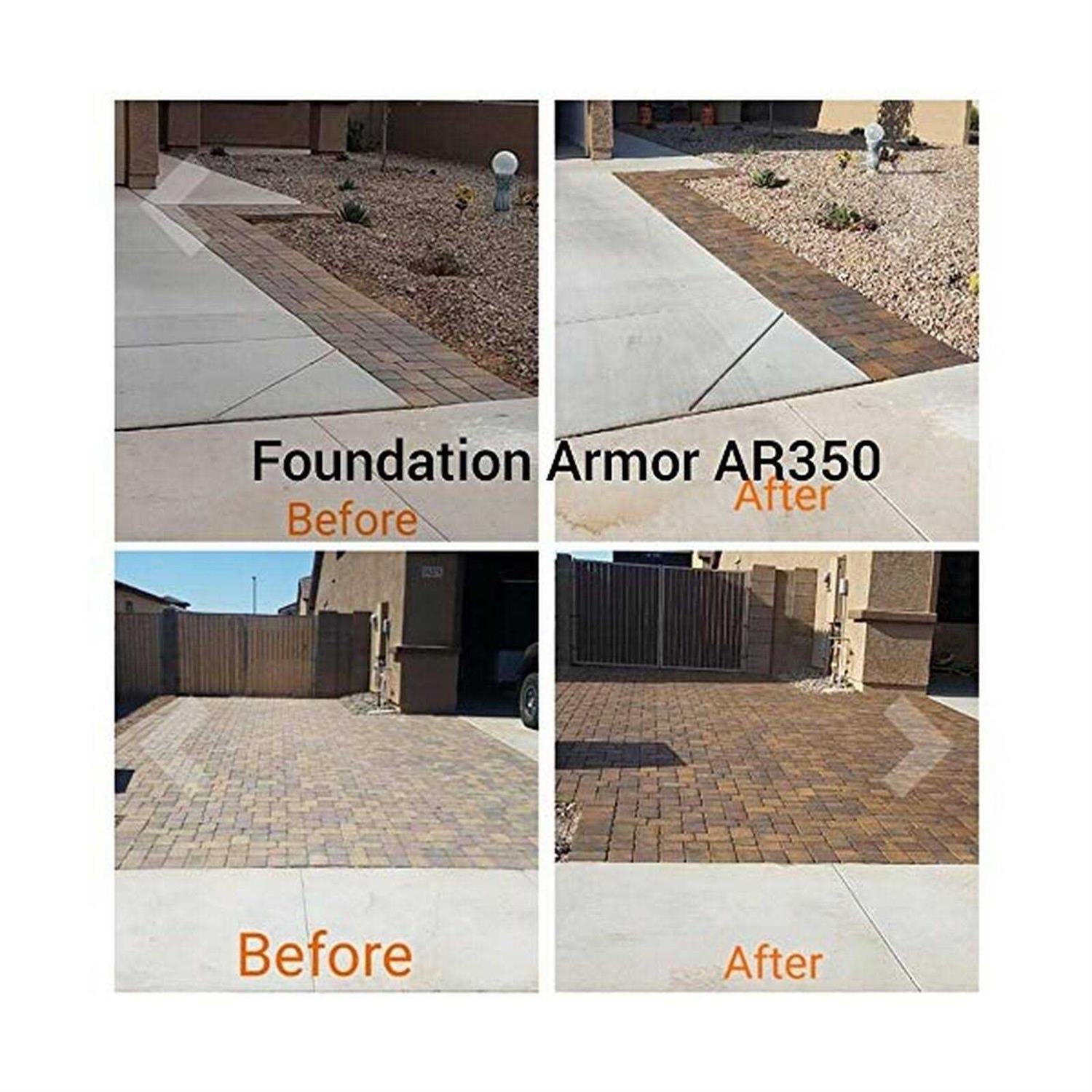 Foundation Armor 1 Gallon Armor SX5000 Silane Siloxane Penetrating Concrete Sealer and Masonry Water Repellent - MT - Mrs Treak