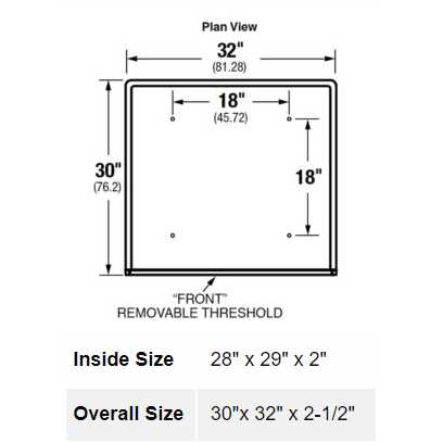 Mustee 80 Shower Stall - MT - Mrs Treak
