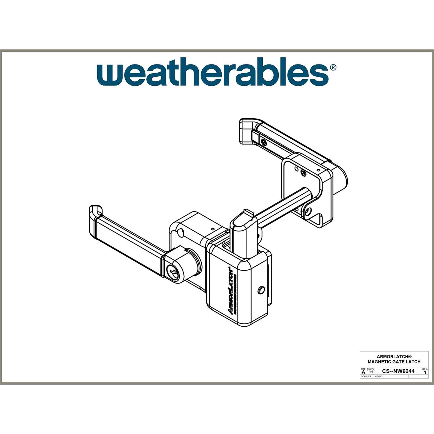 Weatherables Arlington H x 96 in. W Textured - MT - Mrs Treak