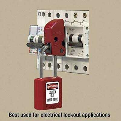 Master Lock Red Safety Padlock 410RED - MT - Mrs Treak