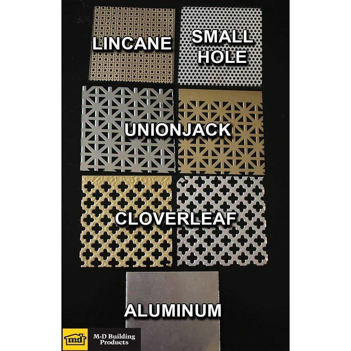 M-D Aluminum Sheet Cloverleaf 57042 - MT - Mrs Treak