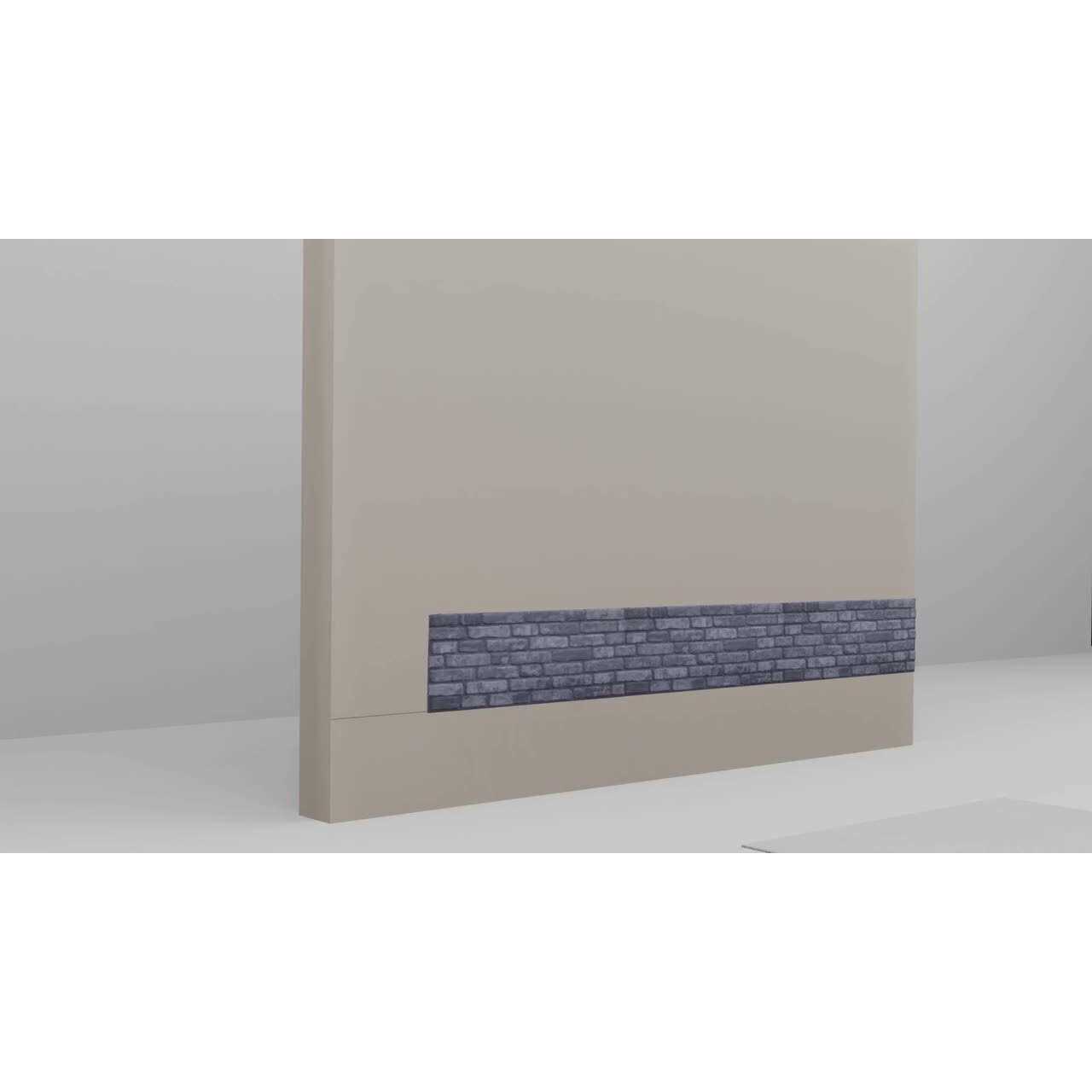 WALL!SUPPLY 0.79 in. x 19.69 in. x 47.24 in. UltraLight Faux Brick - MT - Mrs Treak