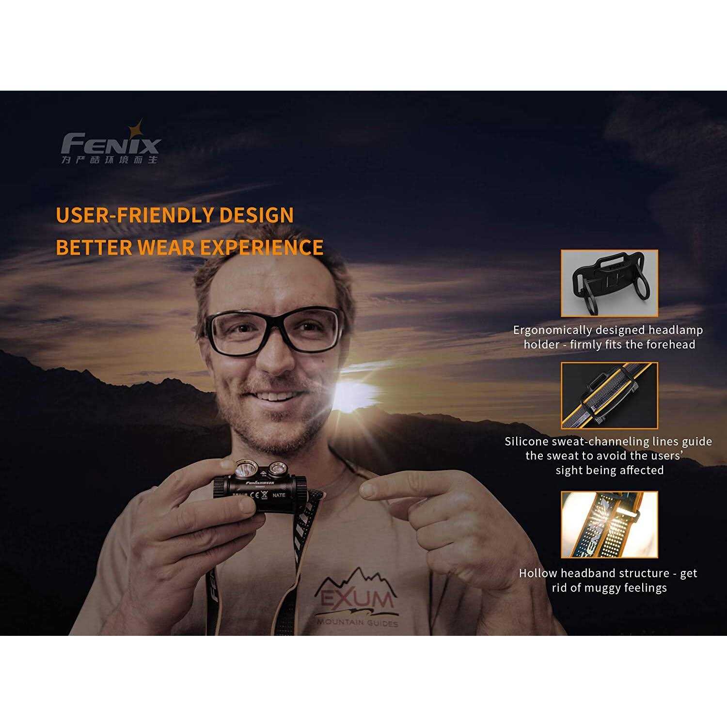 Fenix HM61R V2.0 Headlamp - MT - Mrs Treak