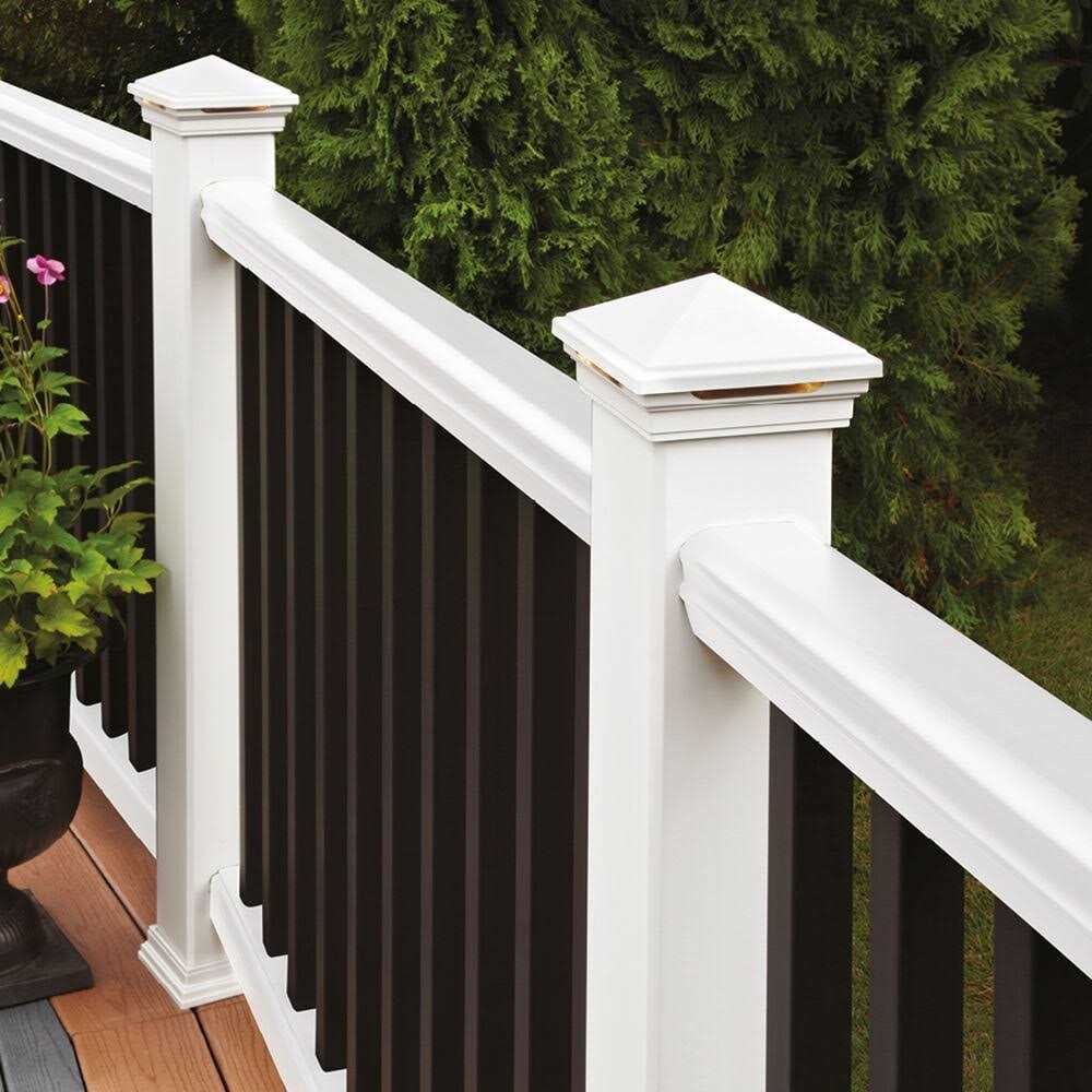 Trex Transcend 8 ft. Composite Rail and Square Baluster Kit with Horizontal 42 in. Rail Height - MT - Mrs Treak