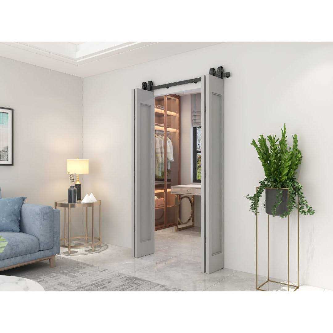 Standard Double Barn Door Hardware Kit Calhome - MT - Mrs Treak