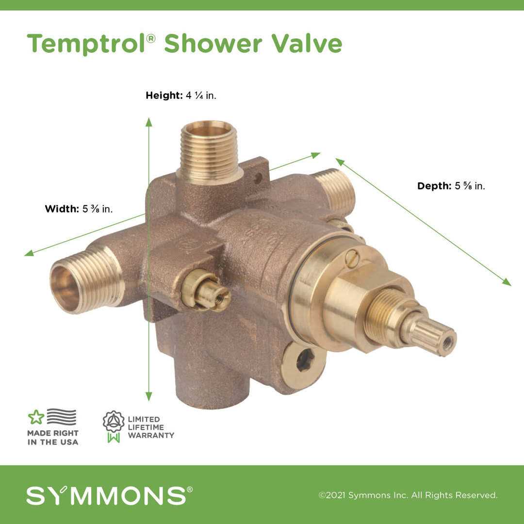 Symmons S-9600TS-PLR-OP-TRM Origins Tub/Shower Valve Trim - MT - Mrs Treak