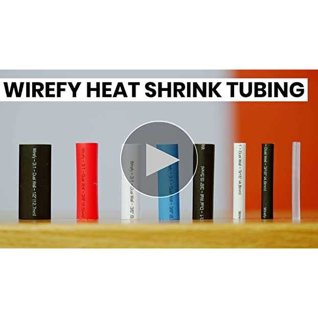 Wirefy Heat Shrink Tubing 3:1 Ratio - MT - Mrs Treak