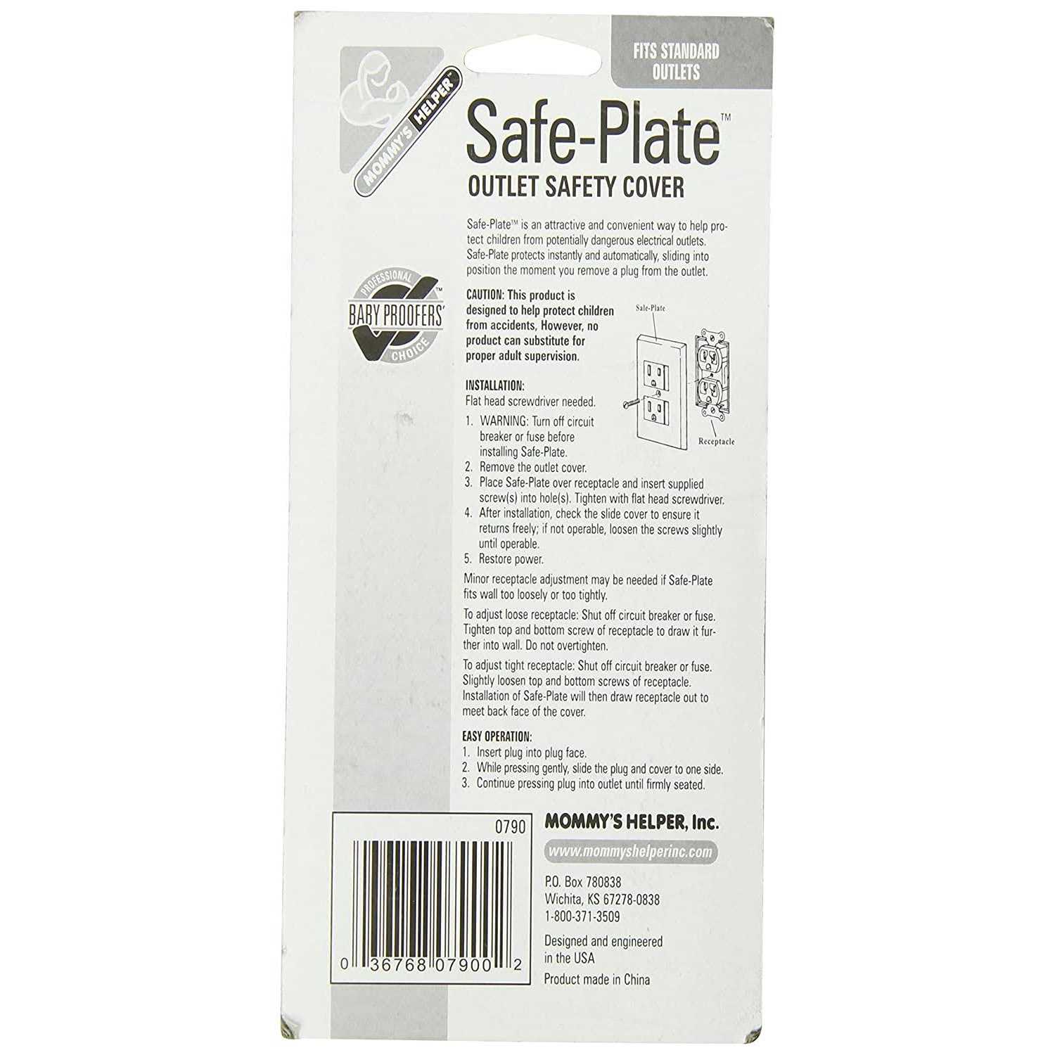 Mommy’s Helper Mommys Helper Safe Plate Electrical Outlet Covers Standard - MT - Mrs Treak