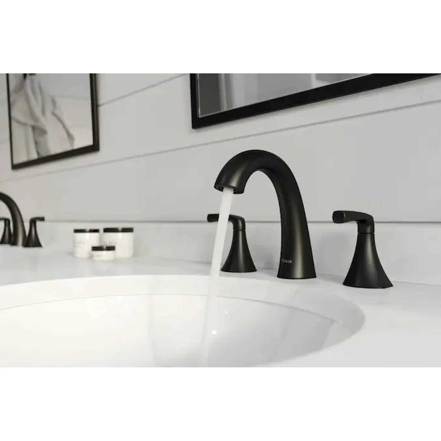 Pfister Rancho 2-Handle Centerset WaterSense Bathroom Sink Faucet with Drain LF-048-RCHB - MT - Mrs Treak