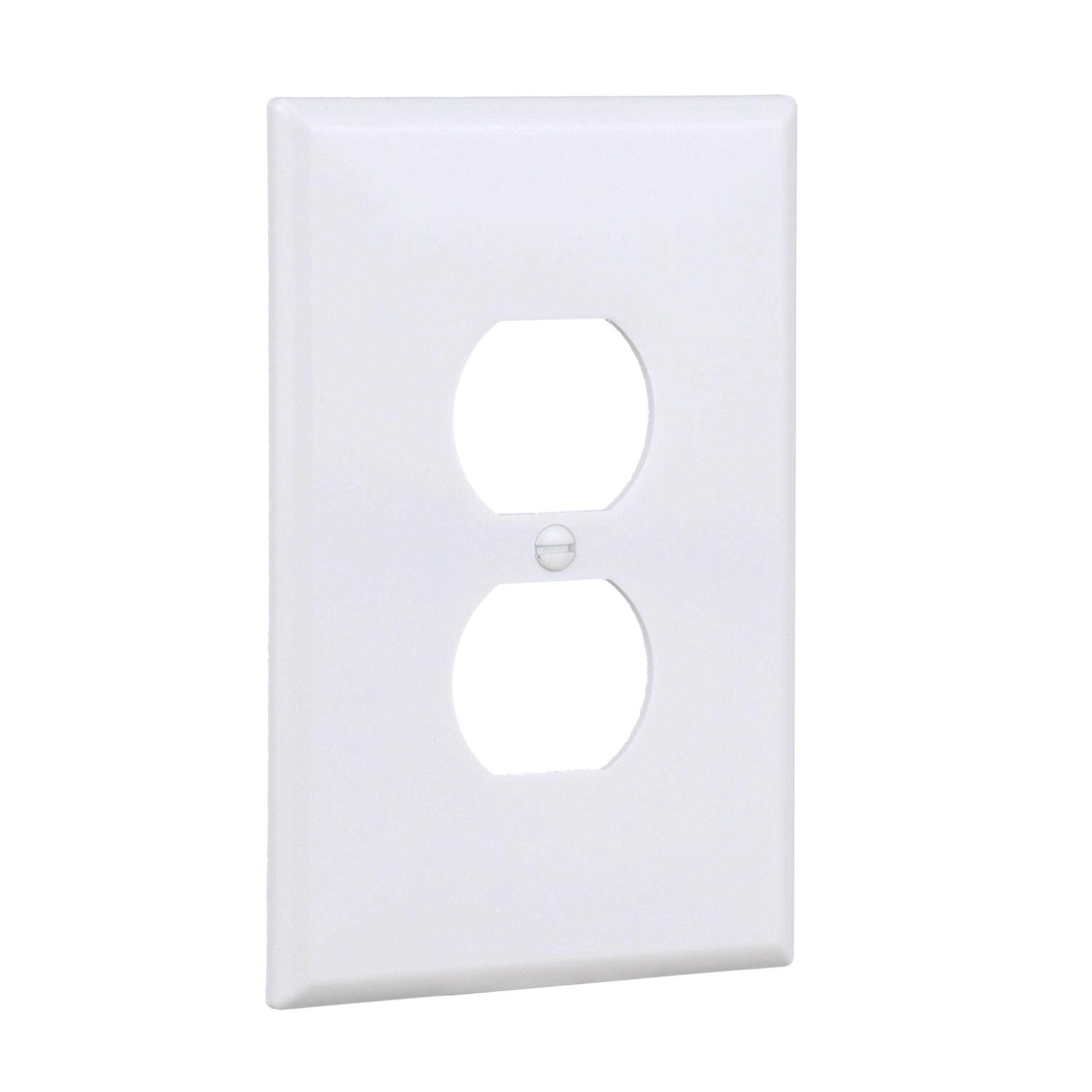Eaton 1-Gang Decorator Midsize Wall Plate PJ26W-10-LW - MT - Mrs Treak