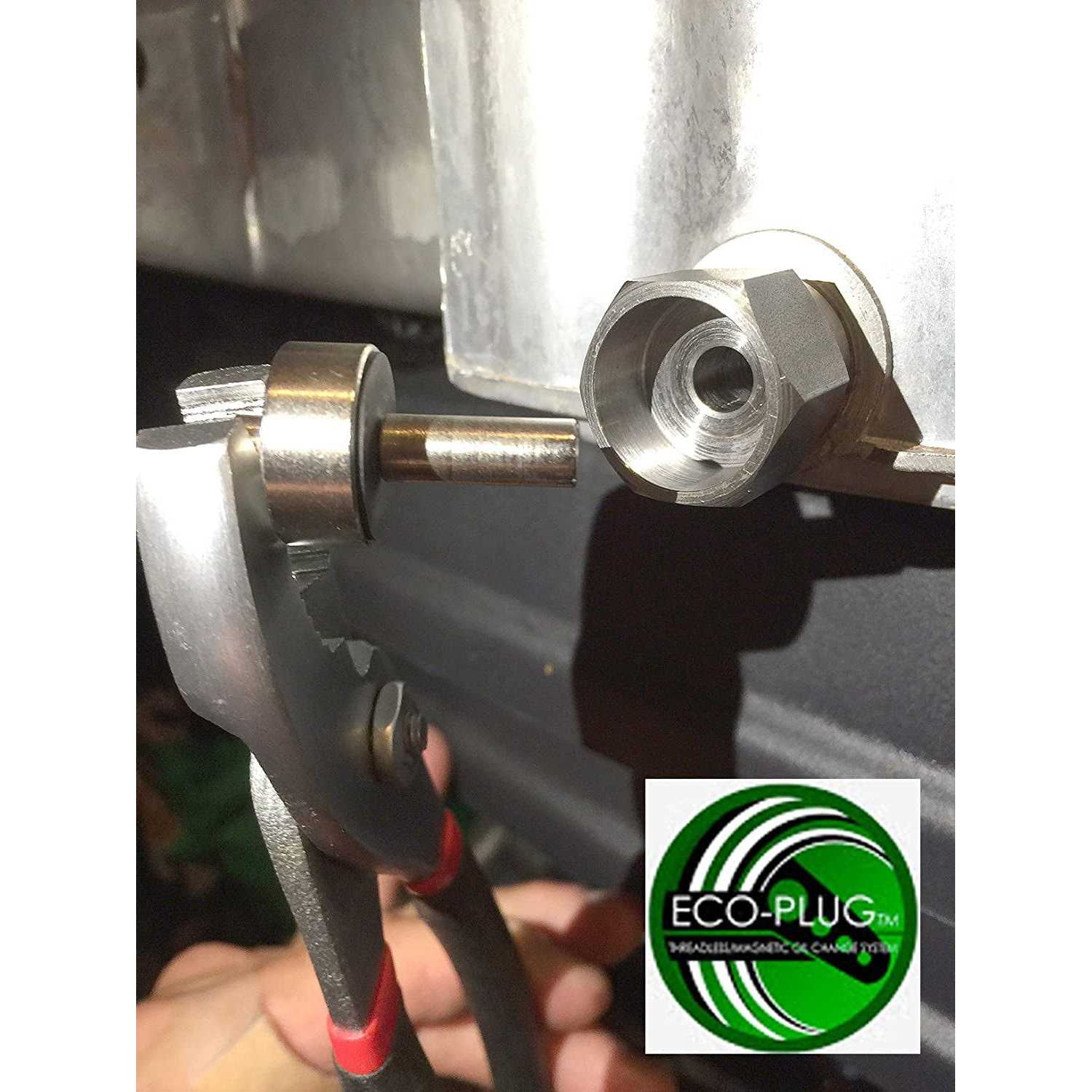 Eco-Plug Oil Drain Plug Aluminum Oil Tapered Drain - MT - Mrs Treak