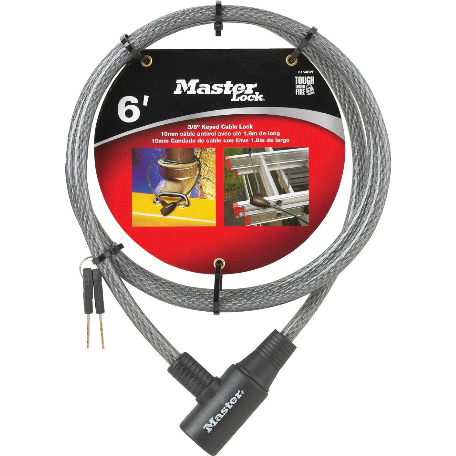 Master Lock 8143D Combination Cable Lock - MT - Mrs Treak