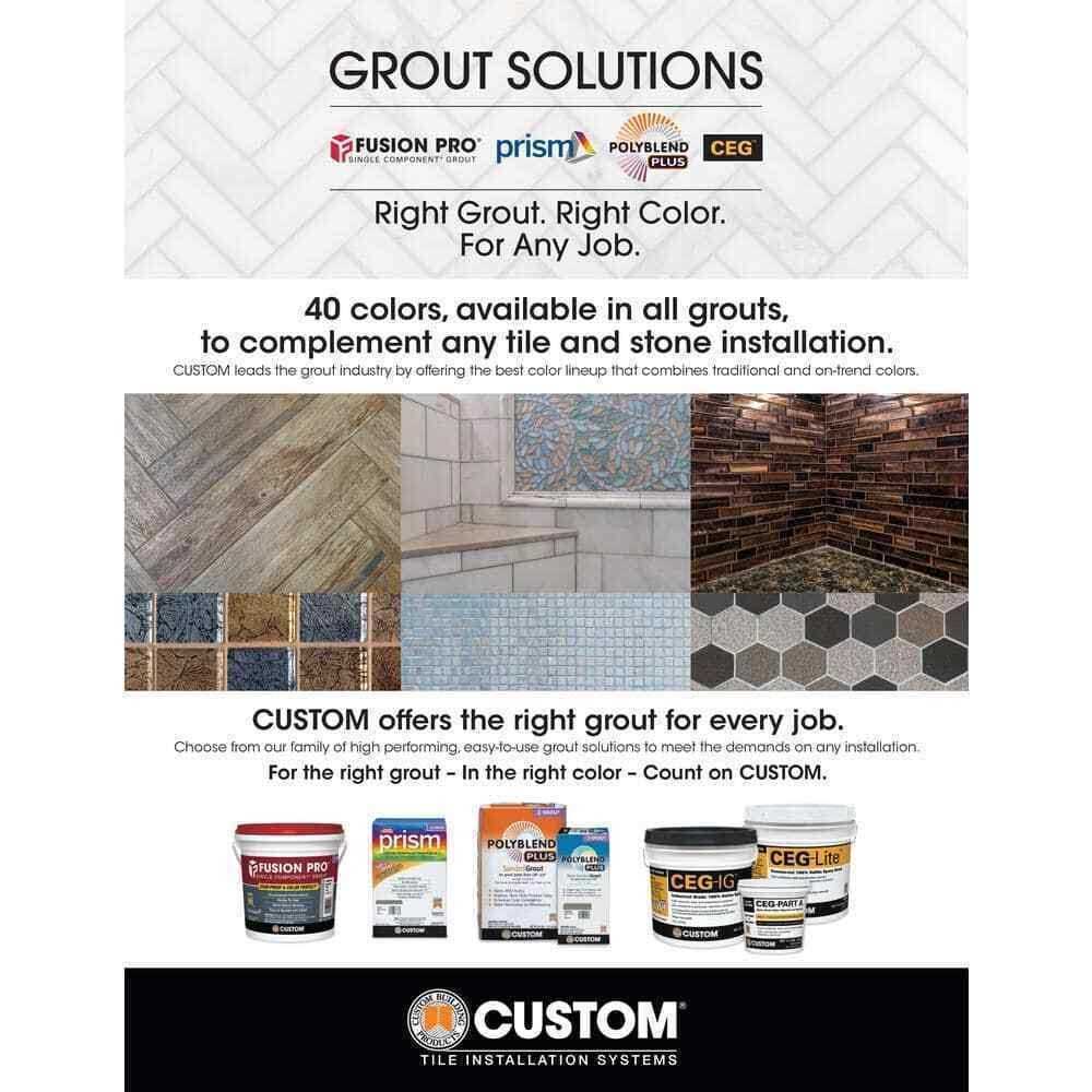 Custom Building Products Fusion Pro 1-gal Single Component Grout - MT - Mrs Treak