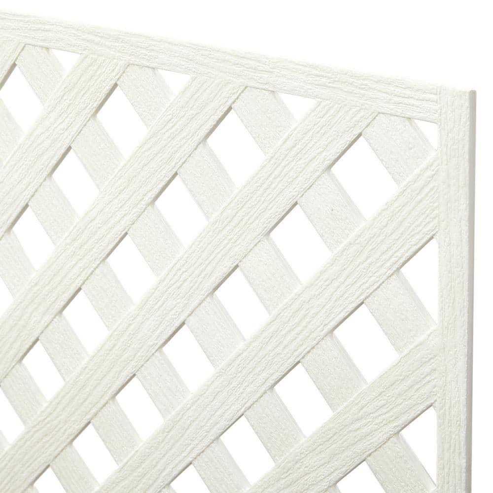 Veranda 4 ft. x 8 ft Garden Vinyl Lattice - MT - Mrs Treak