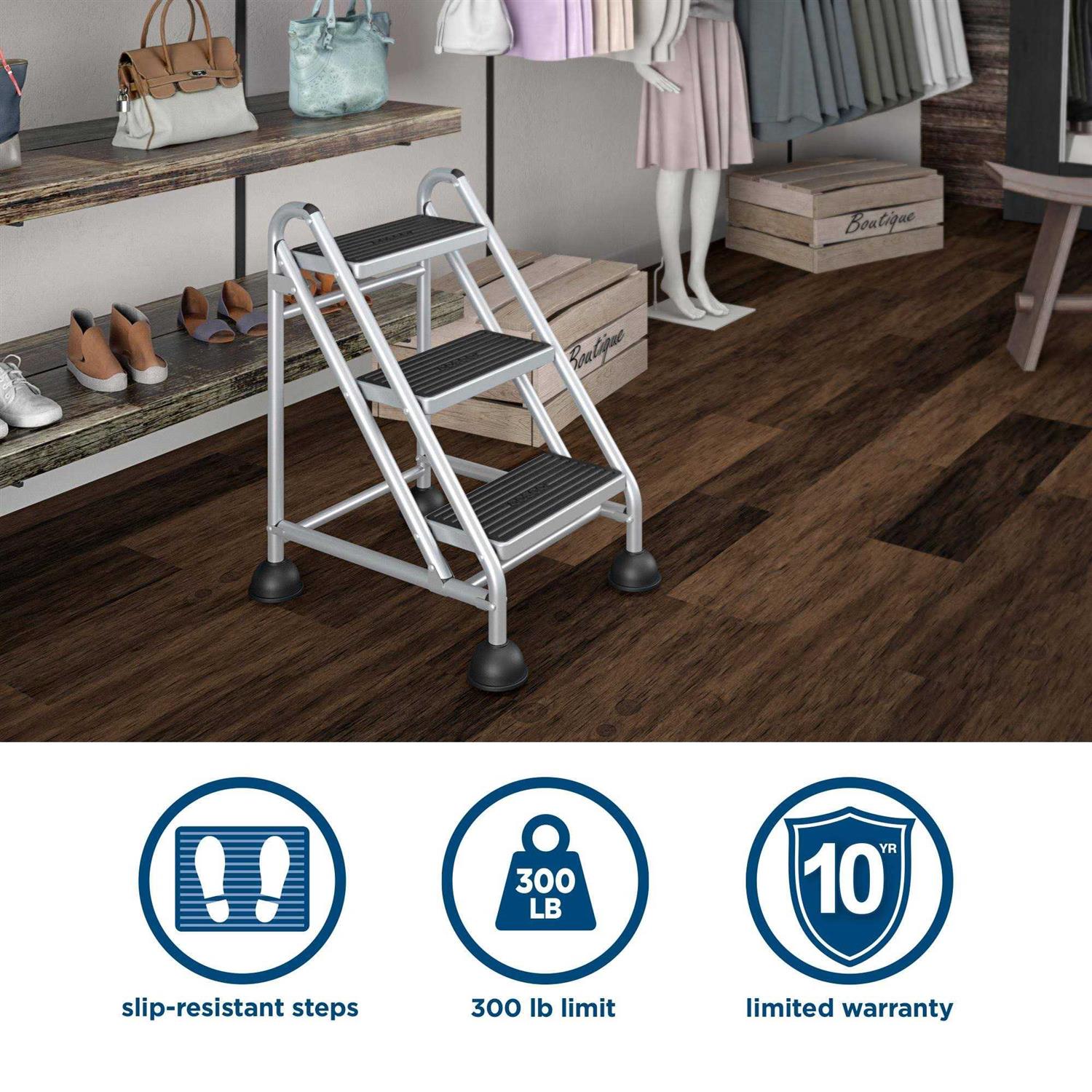 Cosco 3-Step Big Step Folding Stool - Mrs Treak