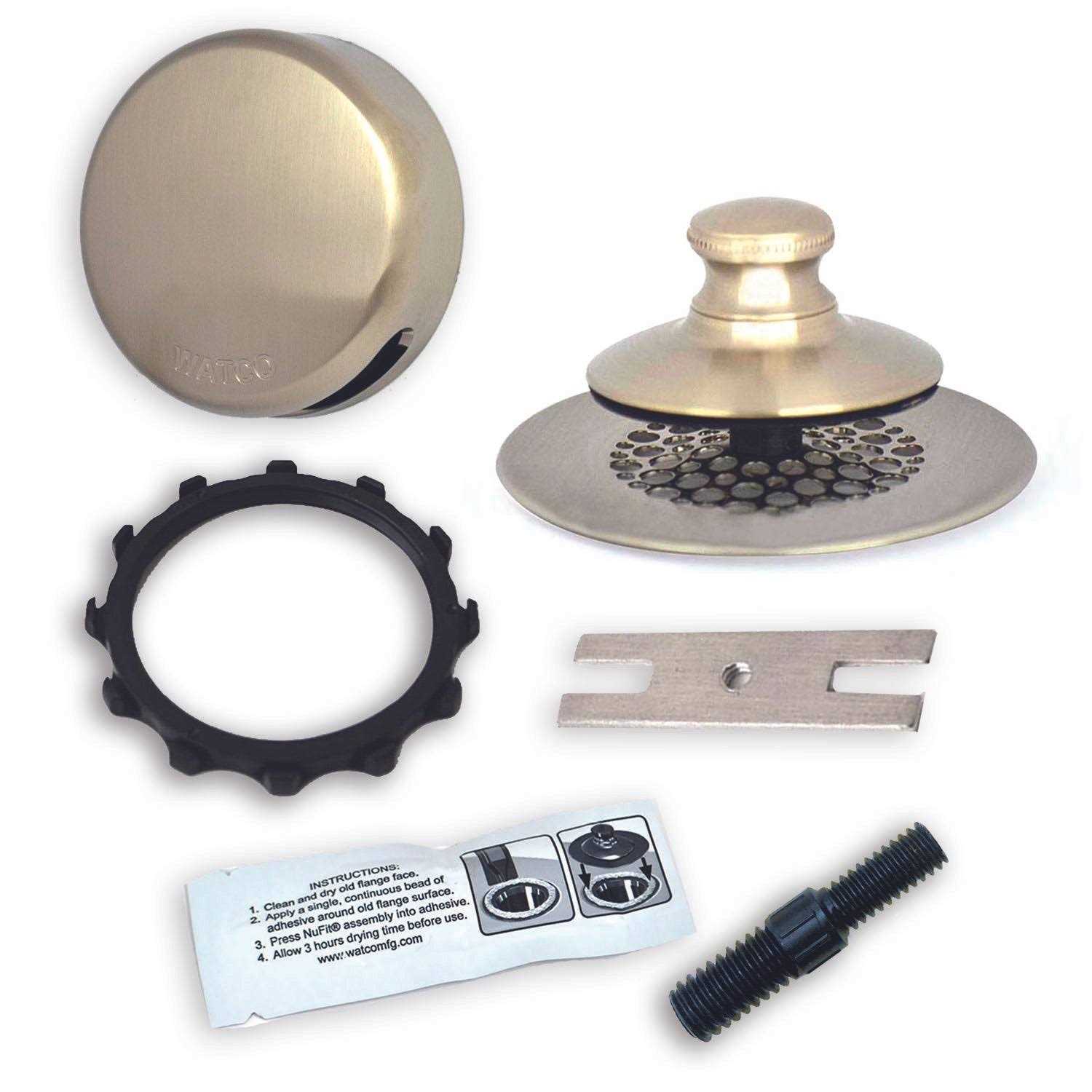 Watco SimpliQuick Tub Fix Bathtub Stopper - MT - Mrs Treak