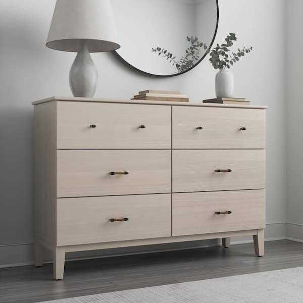 Liberty Modern Wood 1-3/16 in. Matte Black and Rustic Pine Cabinet Bar Knob - MT - Mrs Treak