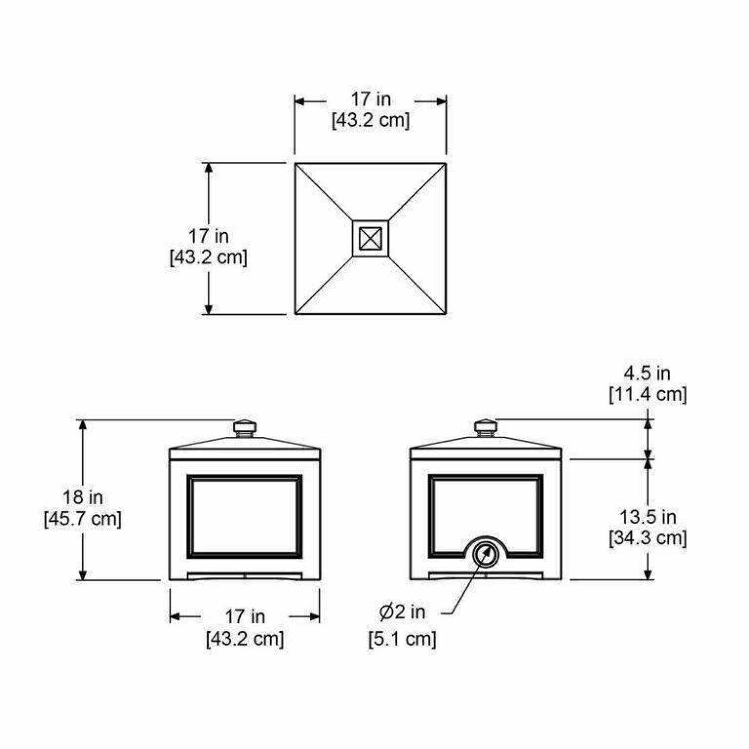 Mayne Fairfield Garden Hose Bin - MT - Mrs Treak