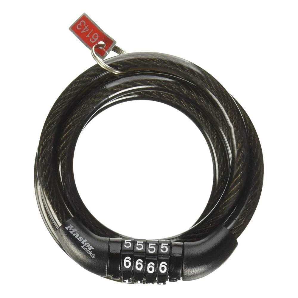 Master Lock 8114D Combination Cable Lock - MT - Mrs Treak