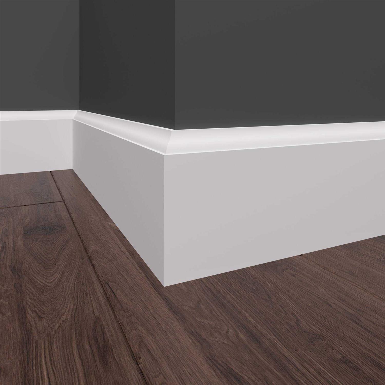 WM620 4 1/4H x 1/2P x 96L Baseboard Moulding - MT - Mrs Treak