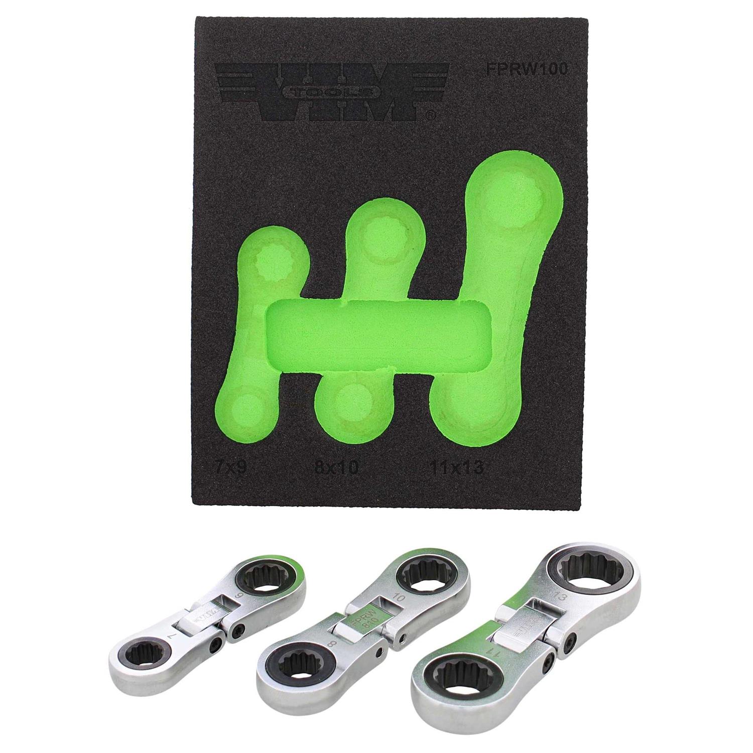 VIM Tools DD3 3/8 Dual Drive Micro Ratchet - MT - Mrs Treak