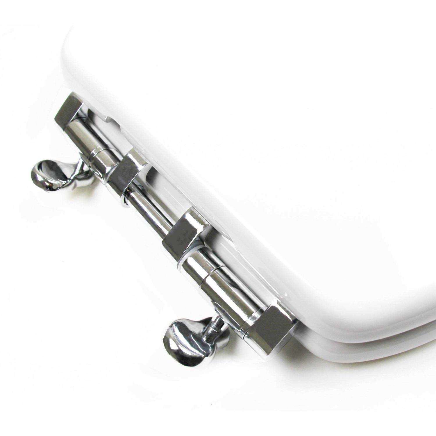 Topseat 6TS2E9902SL Art of Acryl Elongated Toilet Seat - MT - Mrs Treak