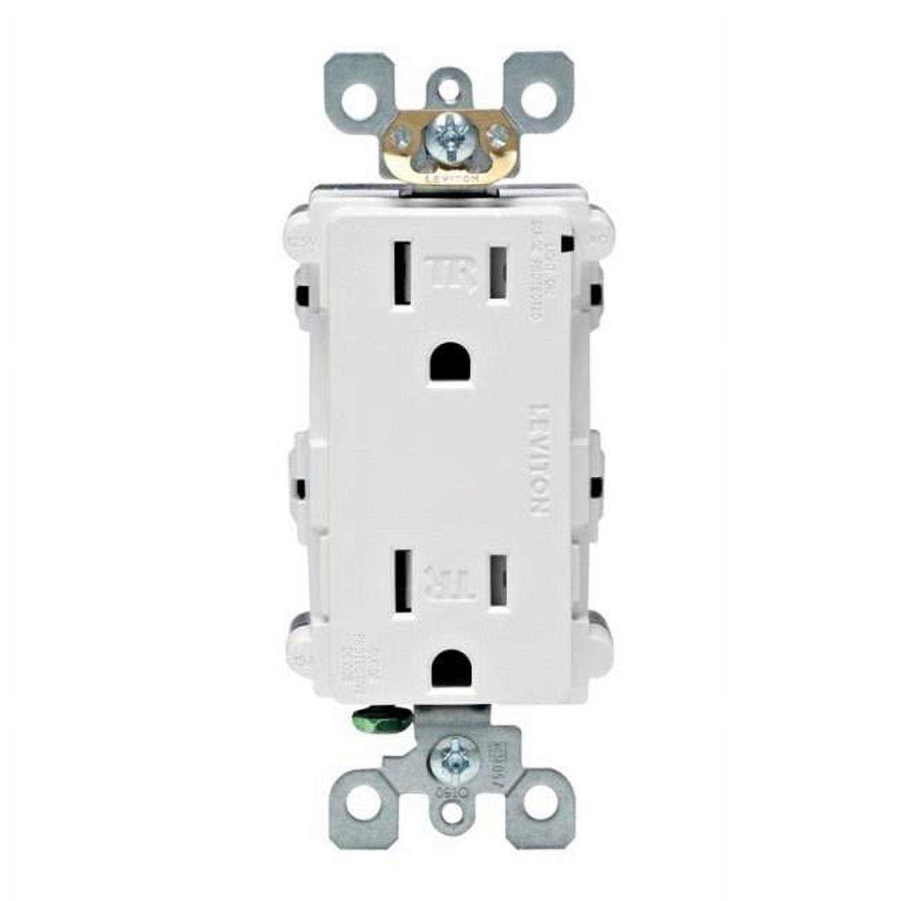 Leviton White 2-Gang 1-Toggle/1-Single Wall Plate 88007 - MT - Mrs Treak