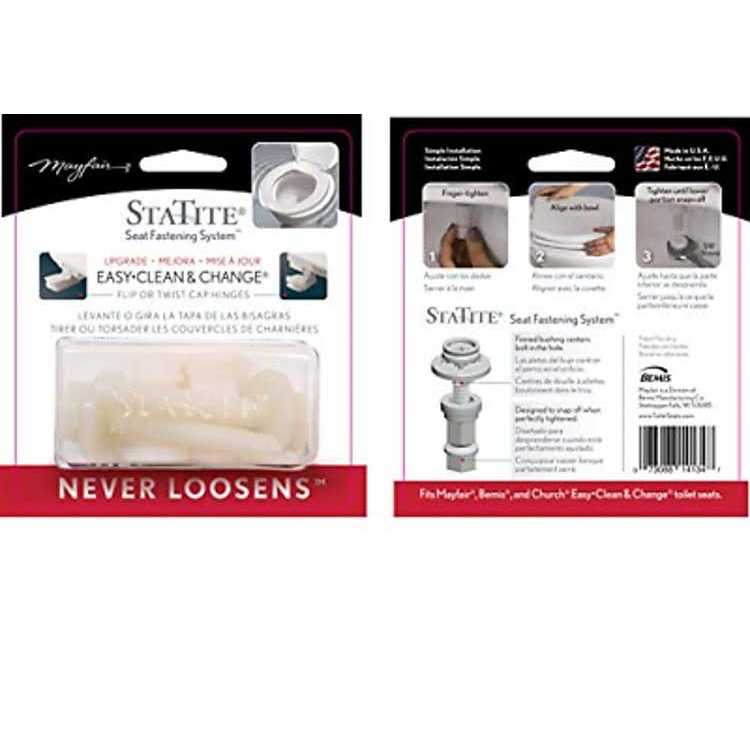 Mayfair Slow Close Wood Toilet Seat White - MT - Mrs Treak