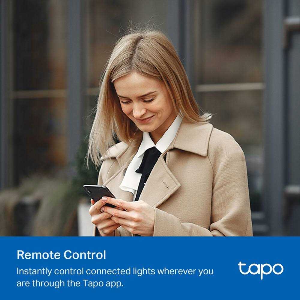 TP-Link Tapo Smart Wi-Fi Light Dimmer Switch with Matter - MT - Mrs Treak