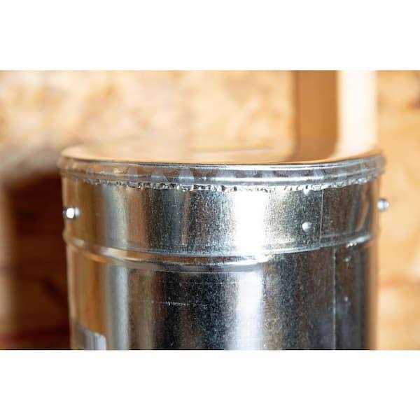 Master Flow 10 in. Dia x 5 ft. Length Ductwork Insulation Sleeve – R-6 - MT - Mrs Treak