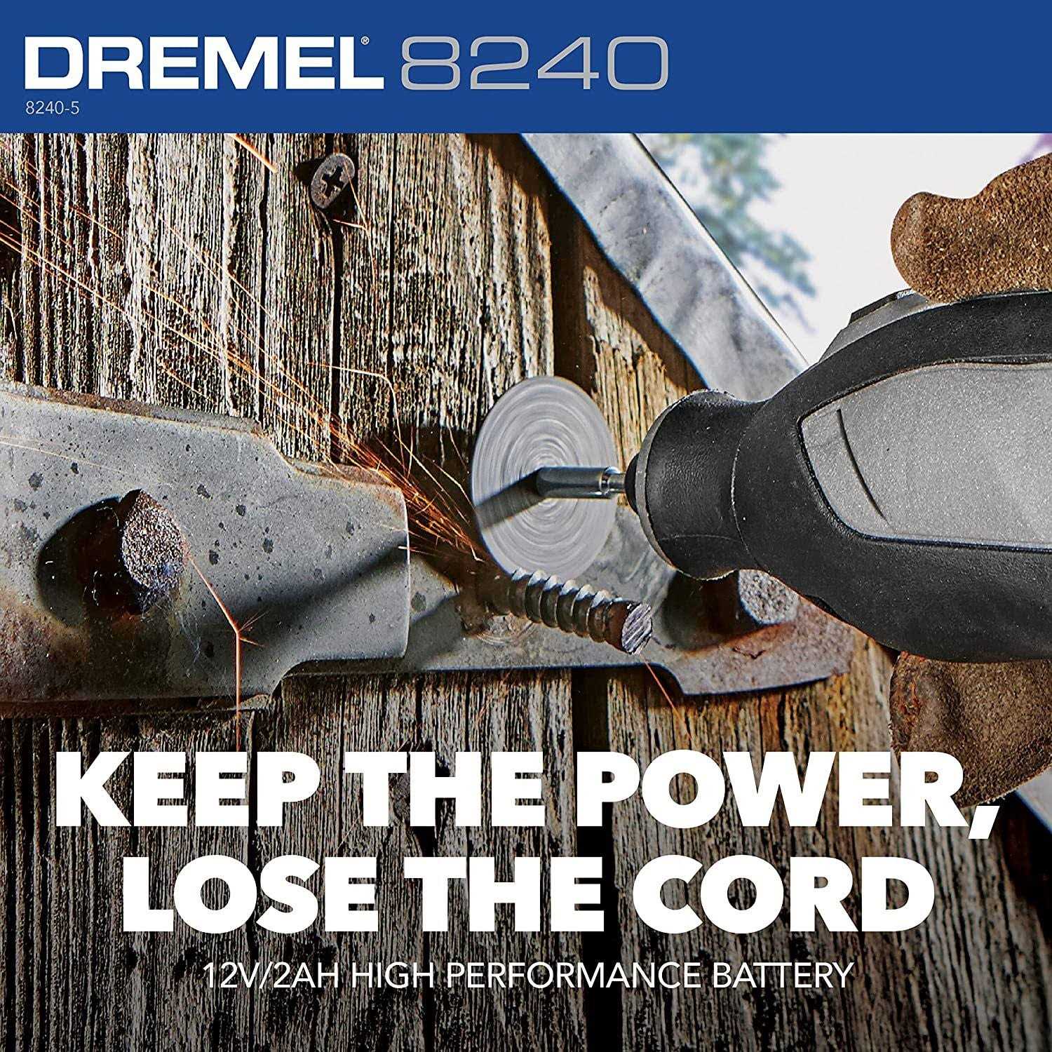 Dremel 12V Cordless Brushless Smart Rotary Tool Kit 8260-5 - MT - Mrs Treak