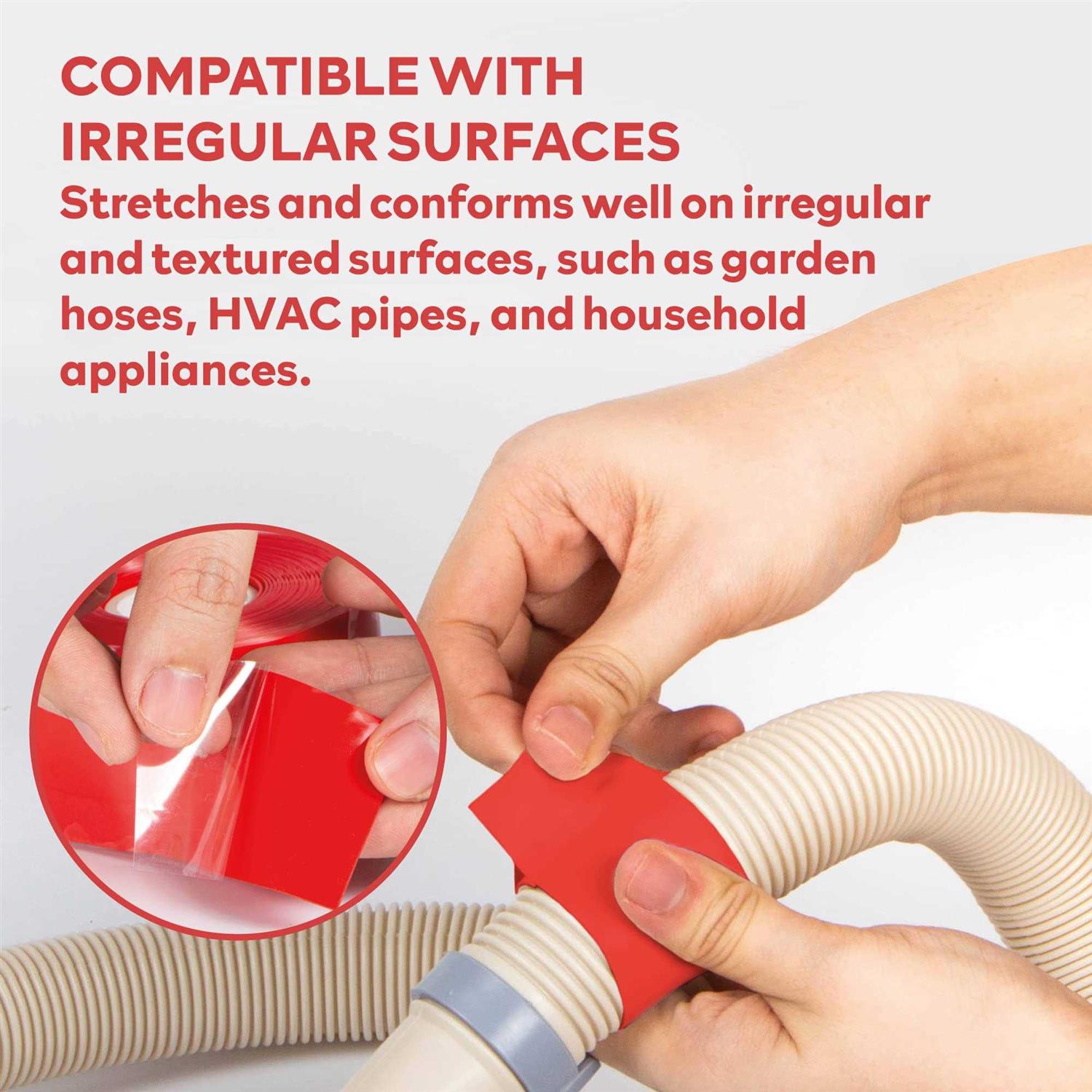 Xfasten Silicone Self Fusing Tape 1-Inch x 36-Foot Silicone Repair Tape - MT - Mrs Treak