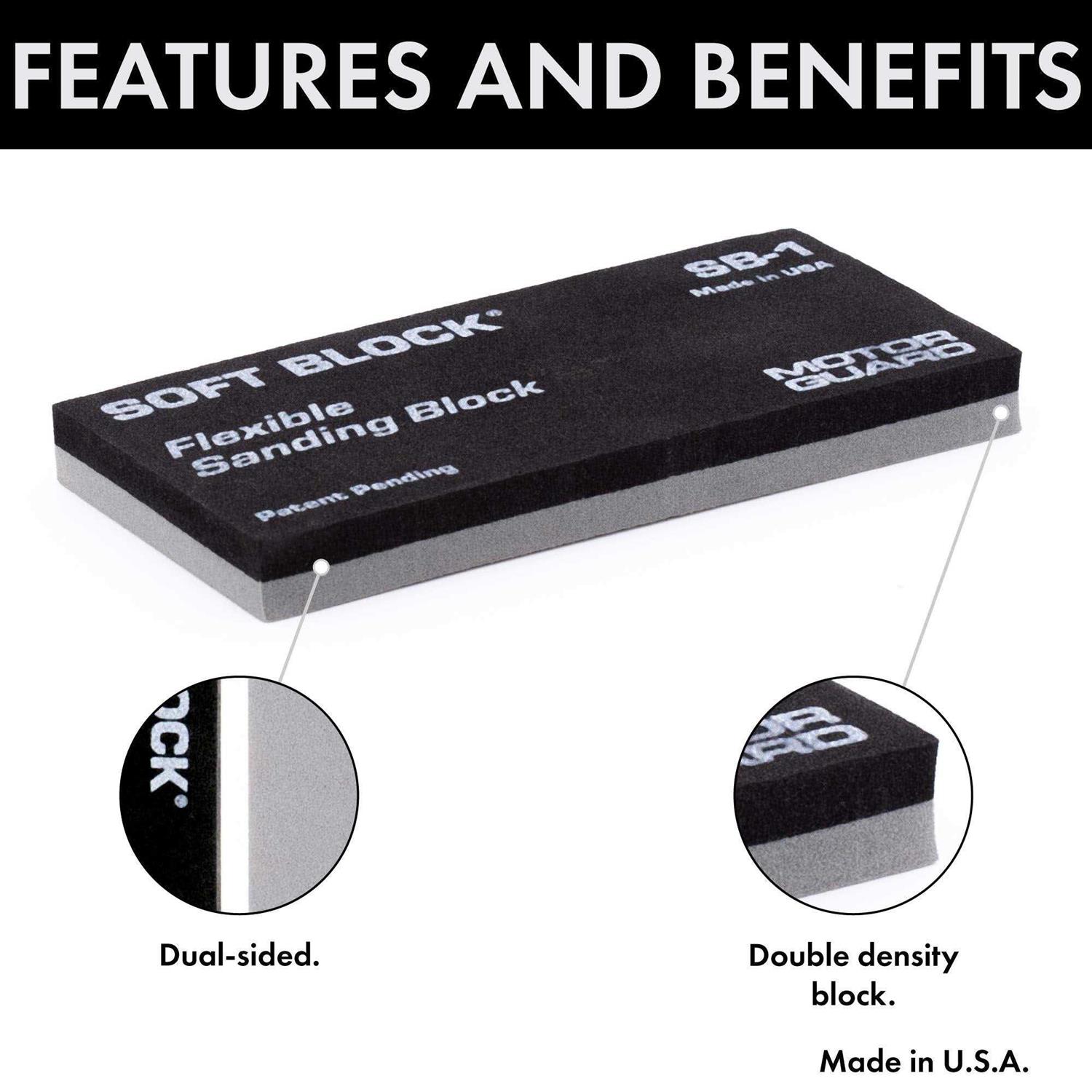 Motor Guard Sanding Block Assortment AP-3 - MT - Mrs Treak