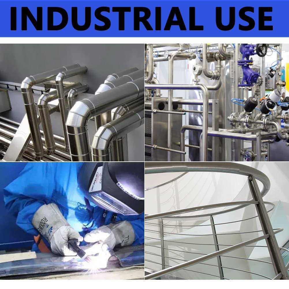 Tynulox OD 304 Stainless Steel Tube Thickened Pipe Wall & Weldable Tubing - MT - Mrs Treak