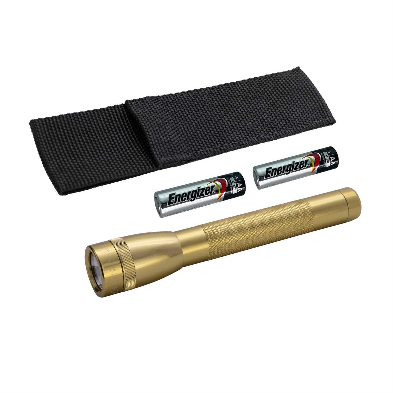 Maglite Mini AA Flashlight Black Combo Pack M2A01C - MT - Mrs Treak
