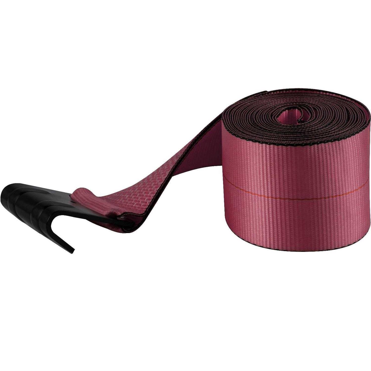 VEVOR Truck Straps 4 inchx30′ Winch Straps with a Flat Hook Flatbed Tie Downs 15400lbs Load Capacity Flatbed Strap Cargo Control for Flatbeds - MT - Mrs Treak