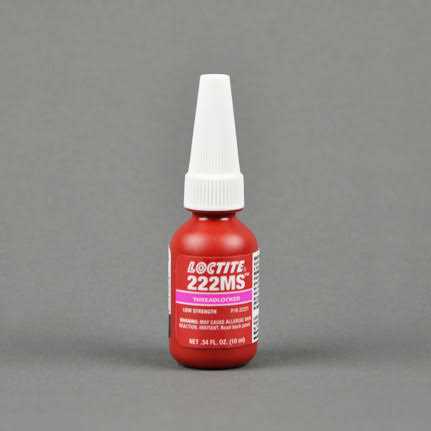 Loctite 222MS Threadlocker Low Strength/Small Screw - MT - Mrs Treak