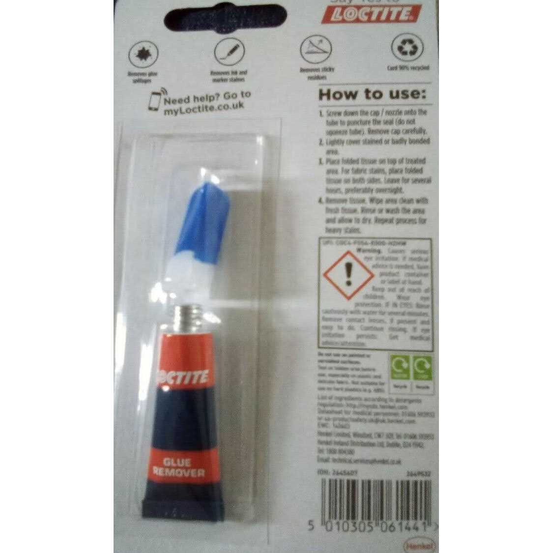 Loctite Glass Glue - MT - Mrs Treak