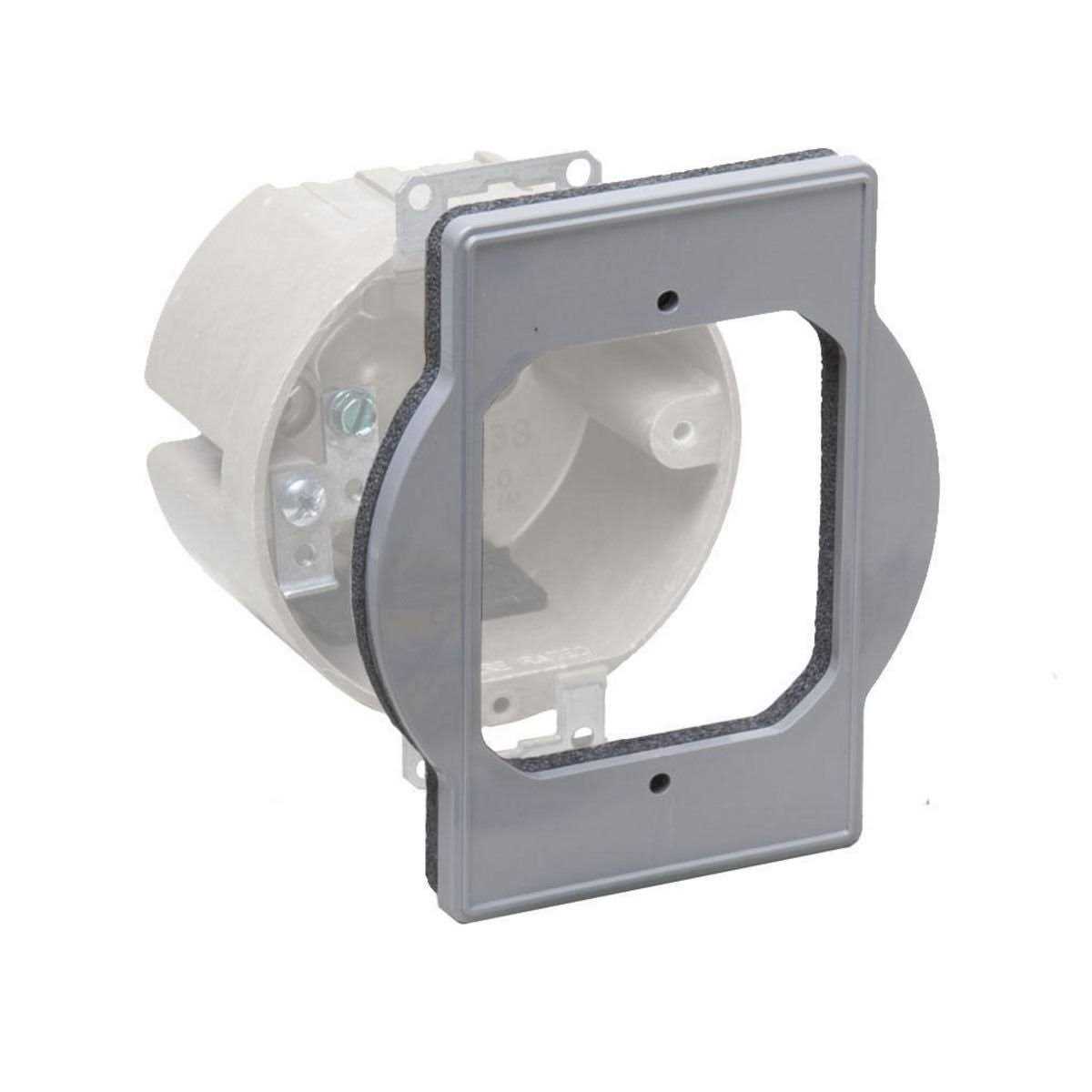 Taymac PRB57550GY Weatherproof Round Outlet Box - MT - Mrs Treak