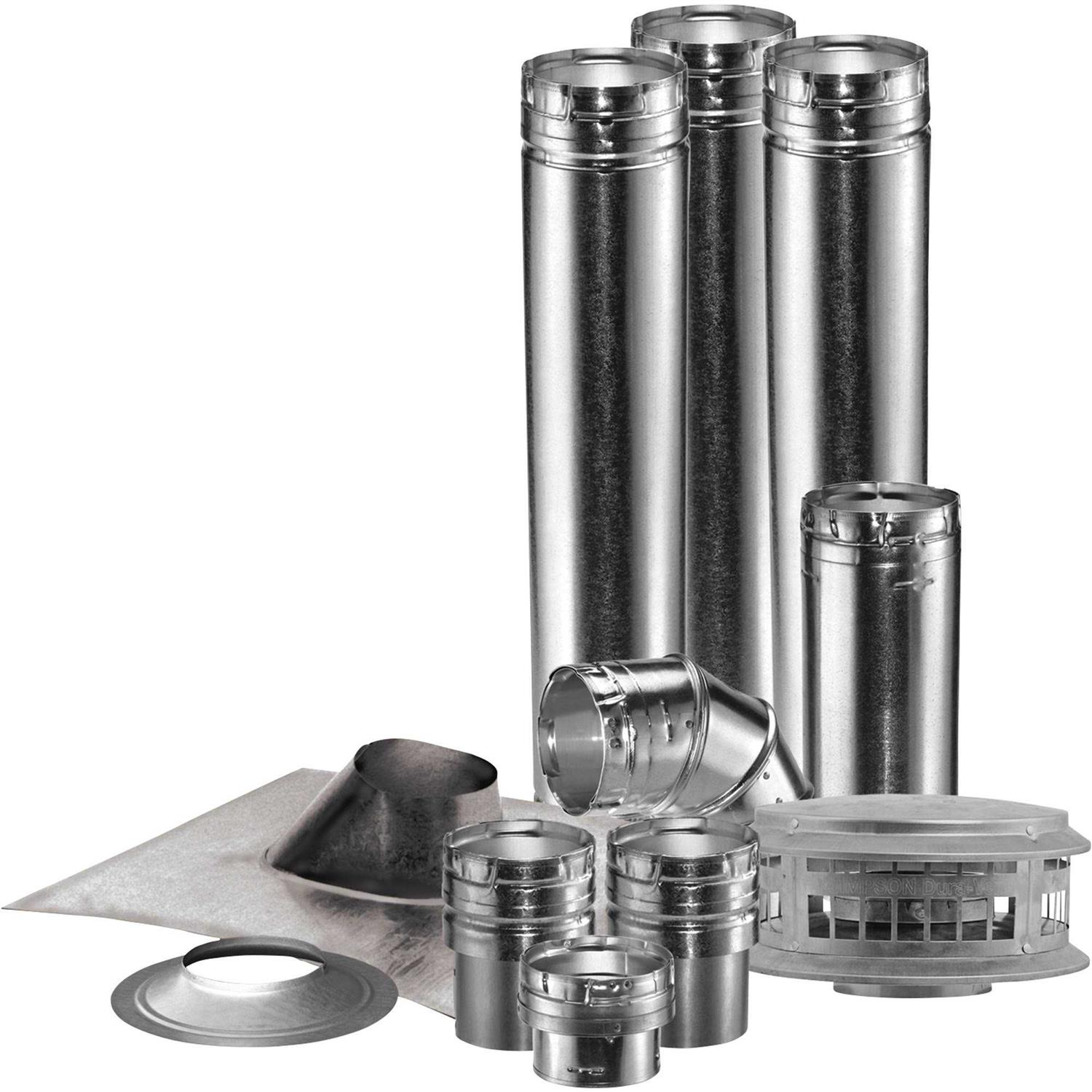 DuraVent Stainless Steel Wall Thimble Exterior Trim 6DT-WTSS - MT - Mrs Treak