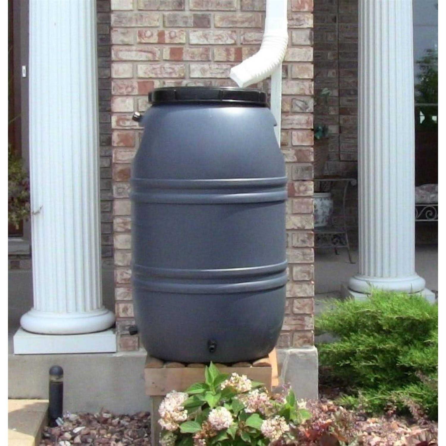 Upcycle Products 55 gal Rain Barrel - MT - Mrs Treak