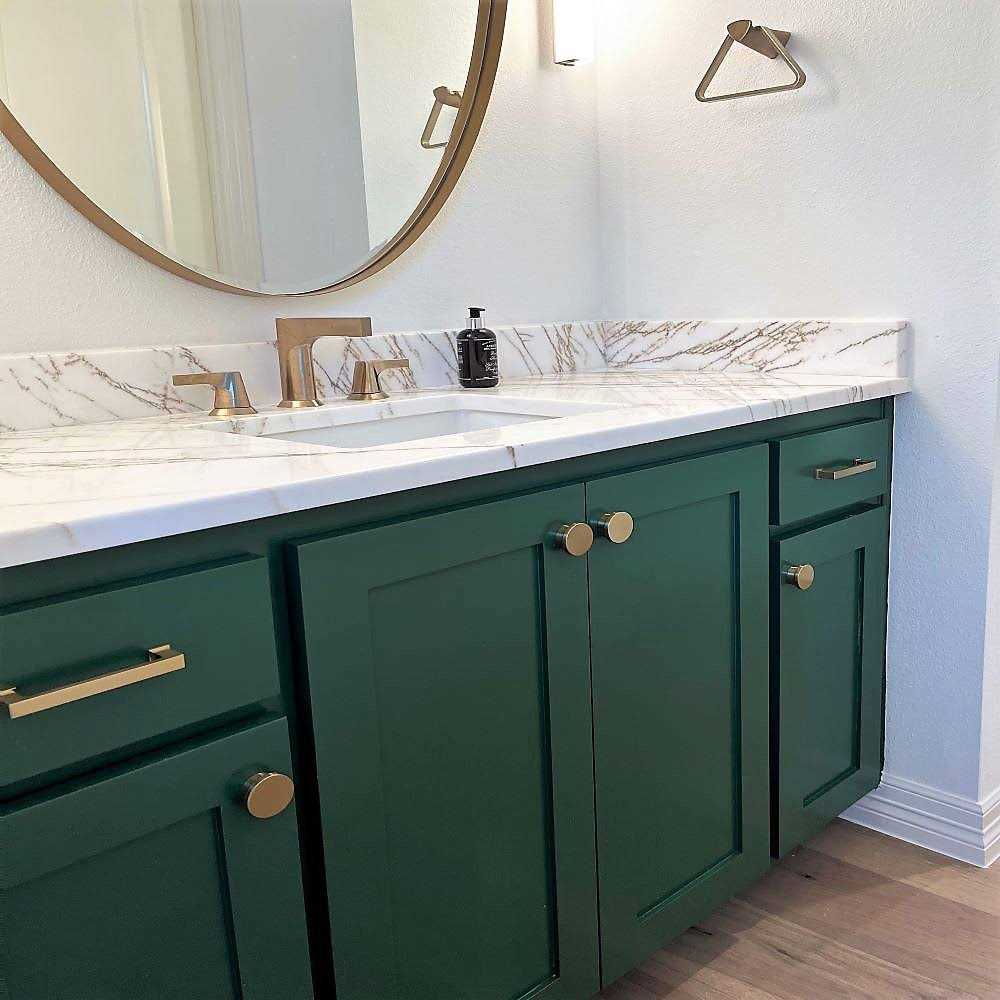 Sumner Street Home Hardware Oversized Ethan 1-5/8 in. Matte Black Round Cabinet Knob RL062067 - MT - Mrs Treak