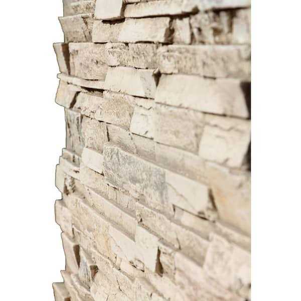 TRITAN BP Stack Stone Interlocking Siding Panel Finished - MT - Mrs Treak