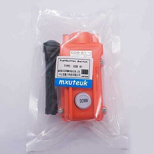 mxuteuk AC 220V/380V Push Button Switch On/Off Start Stop Switch 3 Phase Self Lock Electric Motor Switches Mechanical Equipment Control Station 10A - MT - Mrs Treak